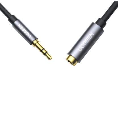 UGREEN AV118 3.5mm AUX Extension Cable 2m – Male to Female –(Black)