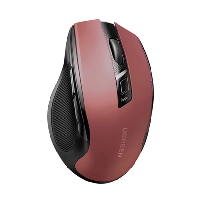 UGREEN MU006 2.4GHz Wireless Optical Mouse – Red