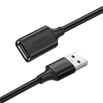 UGREEN USB 2.0 Extension Cable – Male to Female, 480Mbps Data Transfer – 1m