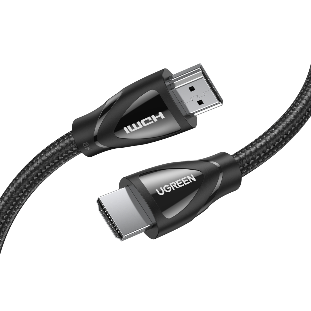 UGREEN HDMI 2.1 Male to Male Cable 1M (8K@60Hz | 4K@120Hz) – Black