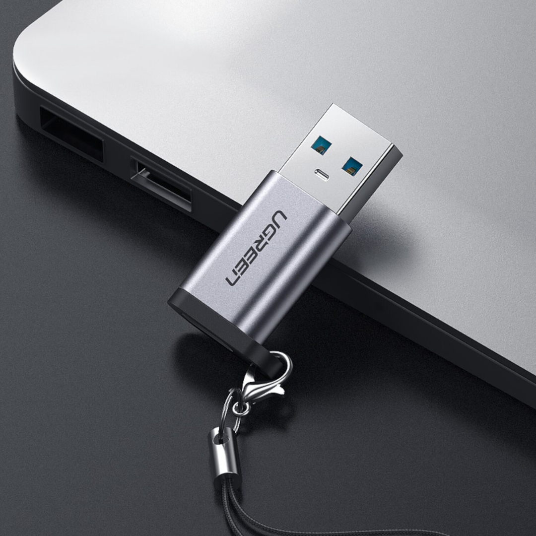 UGREEN USB 3.0 Male to Type-C 3.1 Female Adapter, Data Transfer & Charging