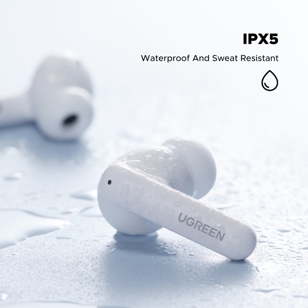 UGREEN EchoBuds Magic Wireless (In-Ear Earphones)–White