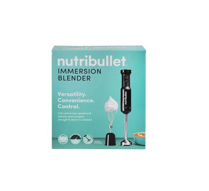 NutriBullet 800W Immersion Blender with Whisk Attachment
