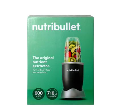 NutriBullet Original 600W High-Speed Personal Blender (7-Piece Set, Black)