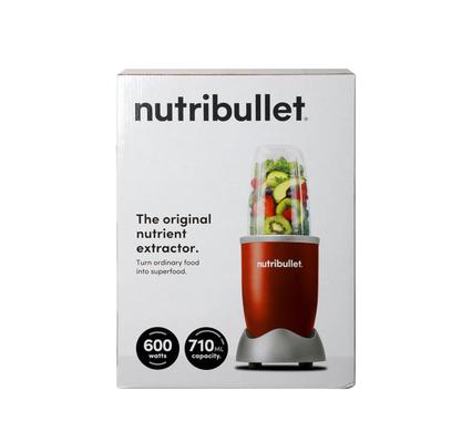 NutriBullet Original 600W High-Speed Personal Blender (7-Piece Set, Red)