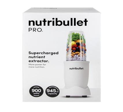 NutriBullet Pro 900W High-Speed Personal Blender, Matte White Edition