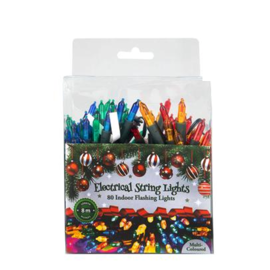 Grand Display 8-Meter Multi-Color LED Christmas String Lights