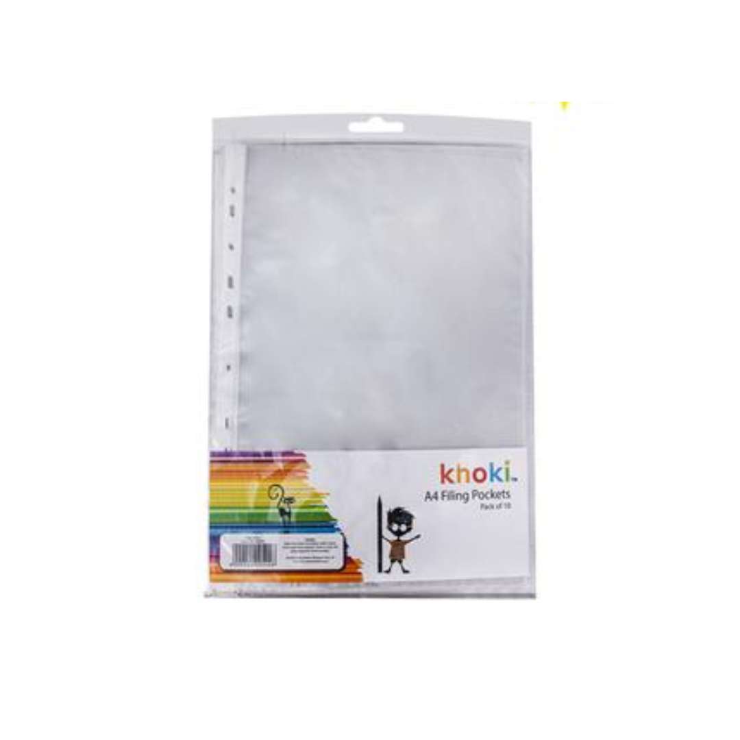 Filling Pockets - Pack of 10 (A4)