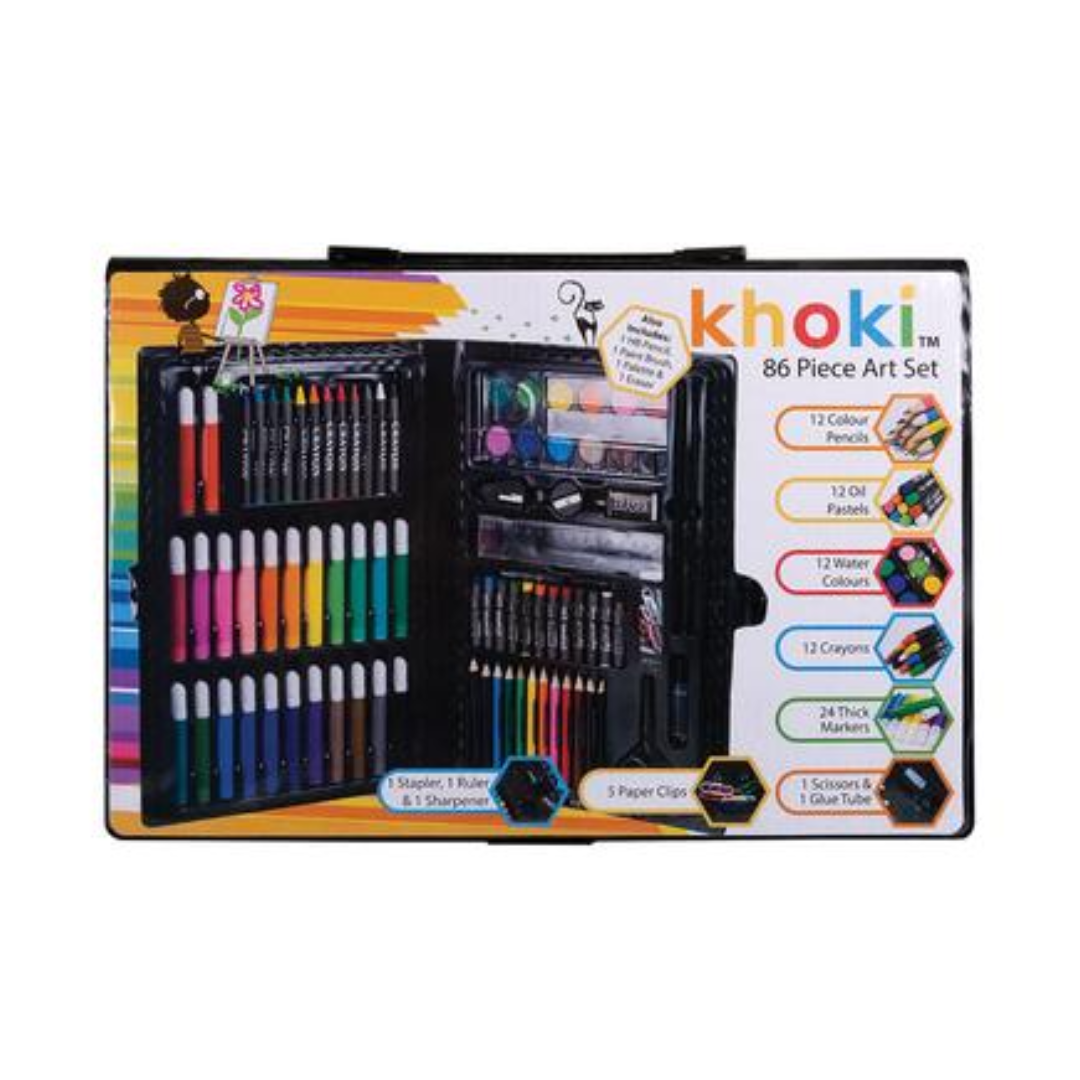 Khoki 86 Piece Art Set