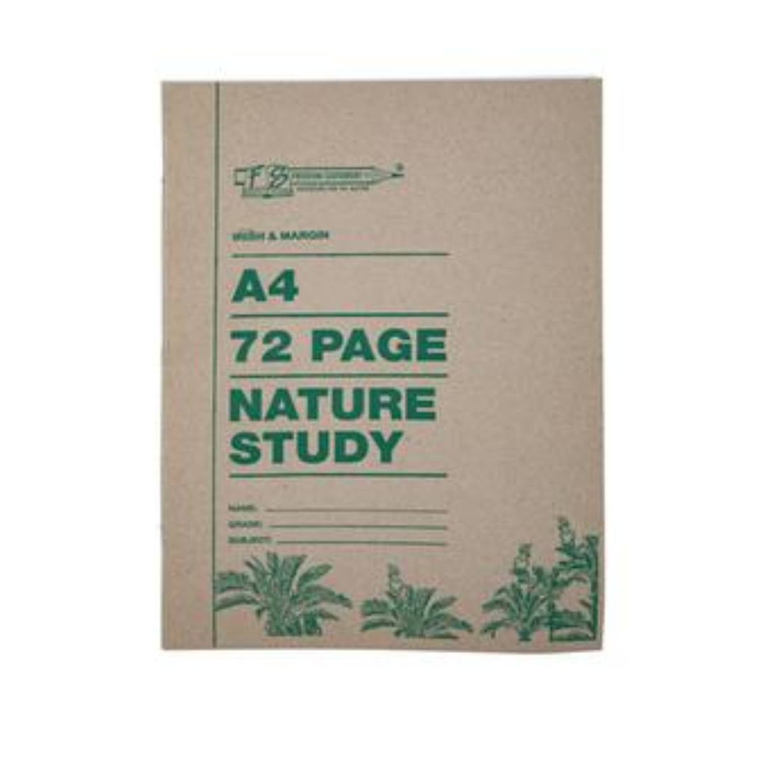A4 Soft cover Nature Study Book - 72 Pages