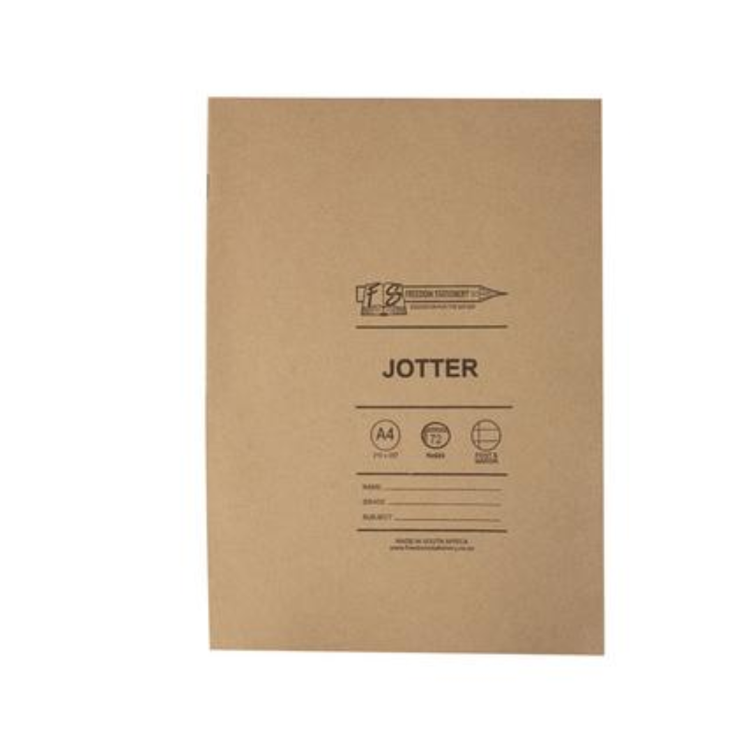 A4 Soft Cover Feint & Margin book - 72 Pages