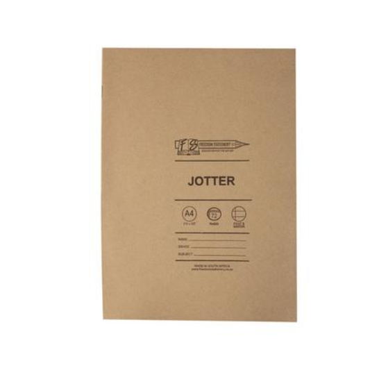 A4 Soft Cover Feint & Margin book - 72 Pages