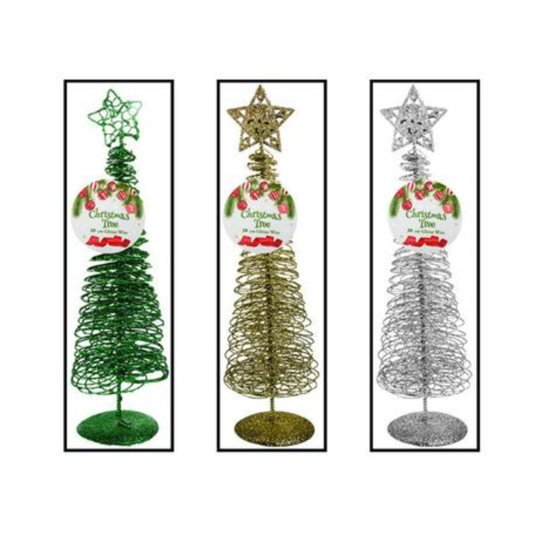 Xmas Table Decor Tree (29 cm, Assorted)