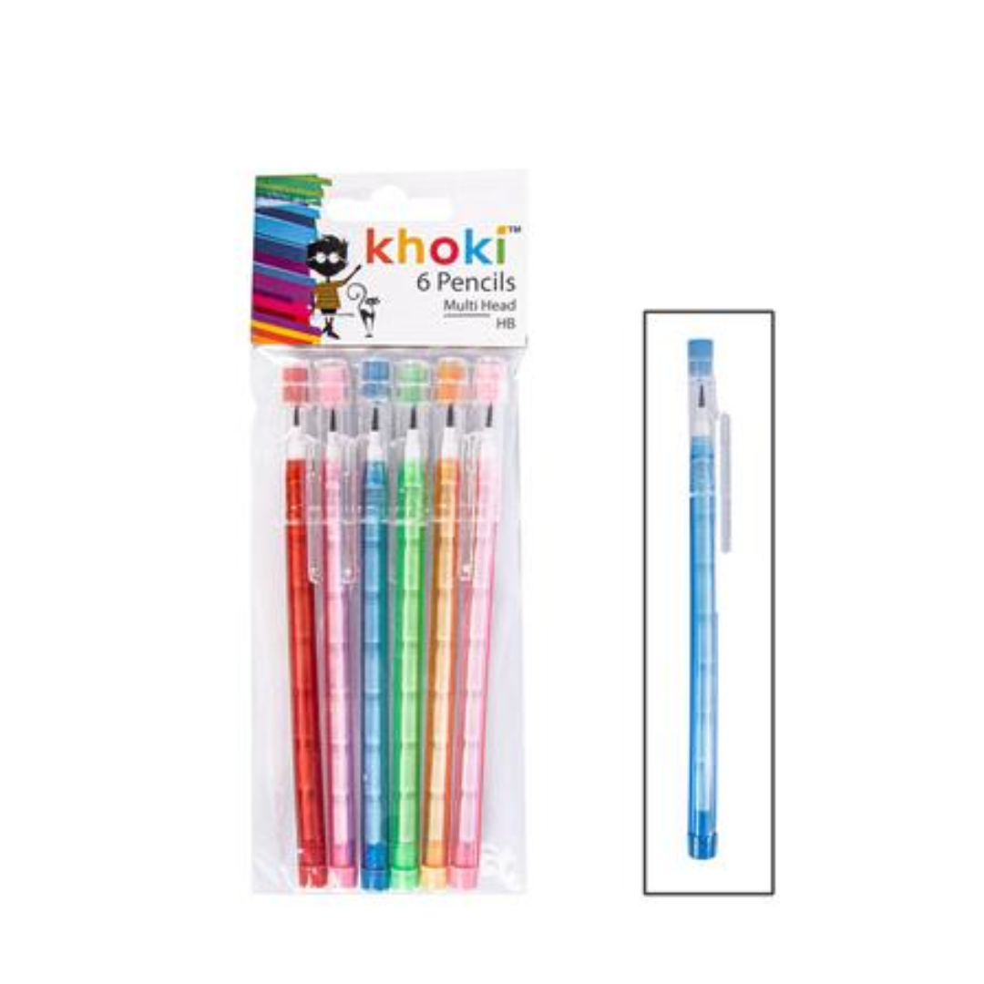 Khoki bullet pencils (refillable) - Pack of 6