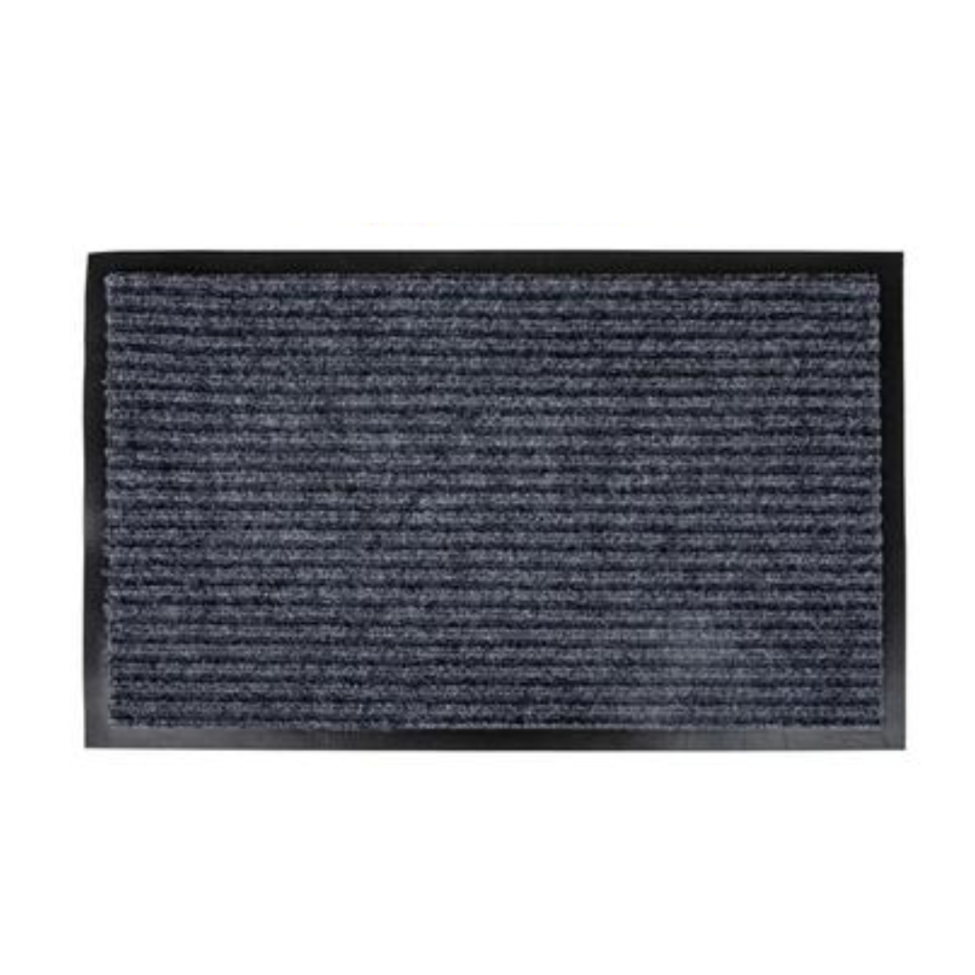 Ribbed Doormat with PVC Backing (43 x 75 cm)