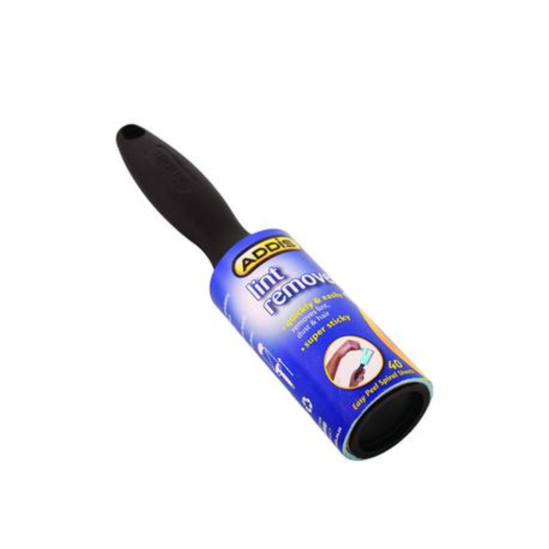 Addis Lint Remover Roller with Handle - 40 Sheets