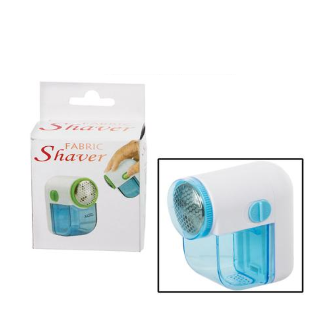 Compact Battery-Operated Fabric Shaver / Lint Remover