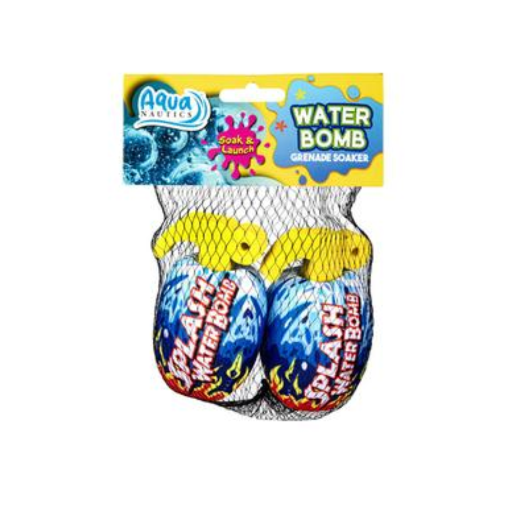 Aqua Nautics Water Bomb Grenade Soaker (2 Piece)