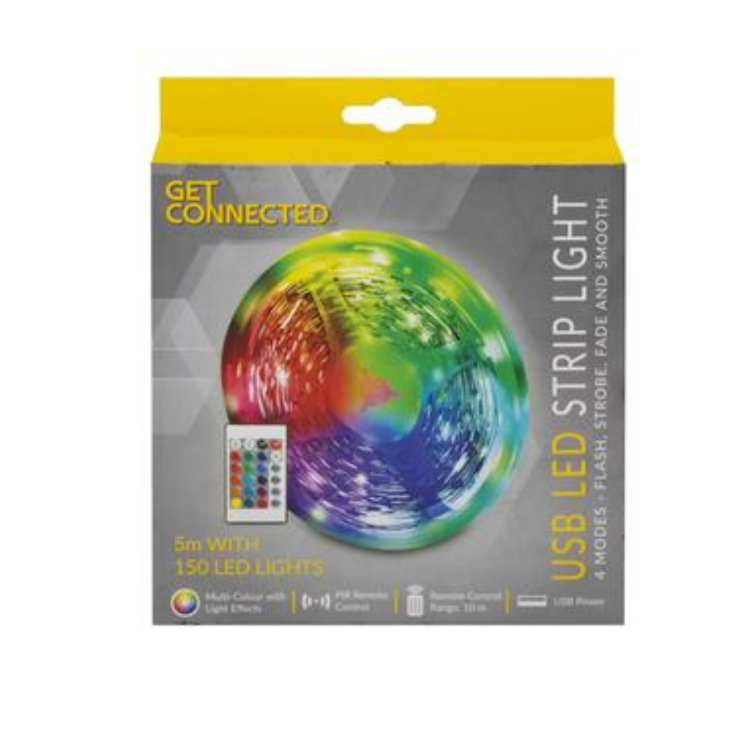 Get Connected USB LED Strip Light