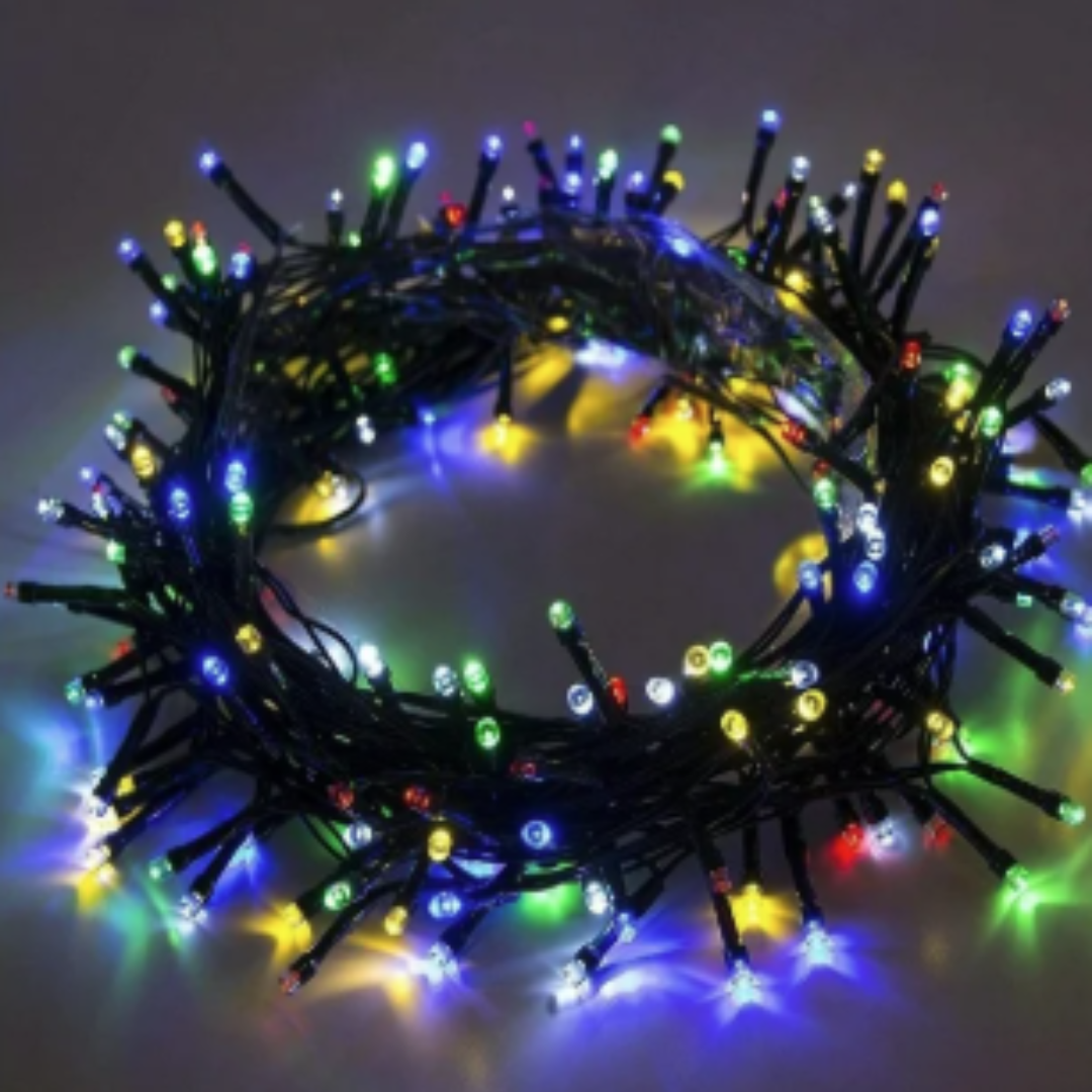 Lights 50m LED Christmas decor LED Garland Christmas tree Decoration for  Indoor Use, Outdoor Use (Pack of 1)